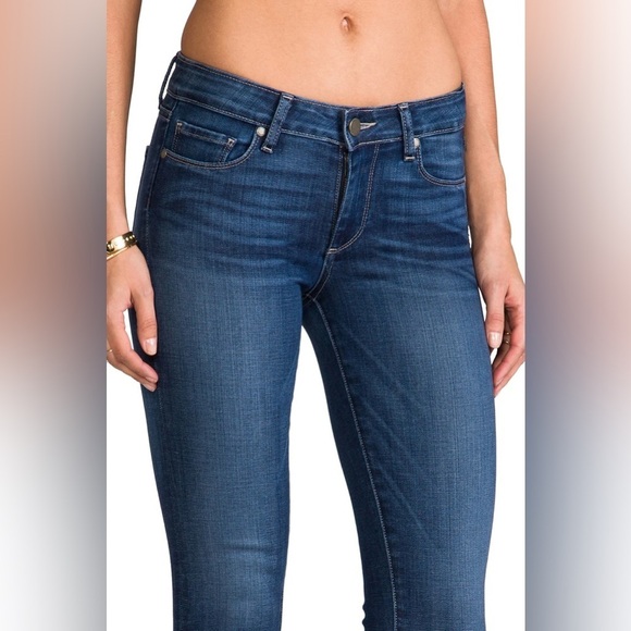 Paige Denim Skyline Ankle Peg Jeans- Dark Wash- Size 26 Waist - Picture 3 of 12